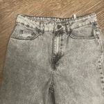 ASOS RECLAIMED VINTAGE High Waist Wide Leg Cropped Jeans Gray Wash 28 x 26 Photo 9