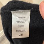 Hilary Radley  Black 100% Cashmere sweater Medium Photo 3