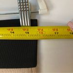 Les Copains Blush Pink Bandage Pencil Skirt Black Elastic Waistband Large Photo 2