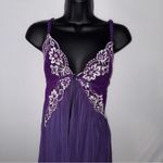 Fairy Babydoll Lace Princess Lingerie Front Open‎ Chemise Dress Purple Photo 5