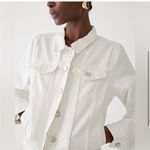 J.Crew 5 🌟 Rated!! New Classic denim jacket in white Photo 4