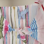 Hill House  Multicolor Striped Crop Top Photo 2