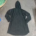 J. Jill Fit Water Resistant Anorak Jacket Kalamata Ditsy Leopard Medium Green Photo 4