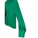 Karen Scott Vintage Green Turtleneck Top Embroidered Christmas Stockings Size L Photo 3