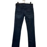 7 For All Mankind Blue Straight Leg Classic Cotton Blend Denim Jeans Women Sz 27 Photo 1