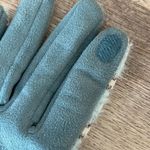 Metallic Tweed Gloves in Blue‎ OS Blue Photo 4