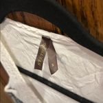 Stetson  White Silver Tank Top Beaded Aztec Western Double layer NFR rodeo‎ small Photo 3