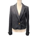 ZARA Trafaluc textured short sturdy blazer jacket size small Photo 4