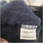 Bryn Walker  Lagenlook 100% Linen Tunic Size L Blue 3/4 Bell Sleeve Scoop Neck Photo 3