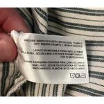 AG Adriano Goldschmied Dress Womens Medium Blue White Striped Off Shoulder Shift Photo 8