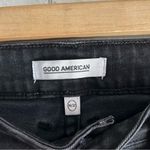 Good American Straight Leg Lace Up Ankle Jeans Black Sz 14/ 32 Photo 3