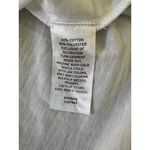 Halogen White Short Sleeves Martini Glass Embroidery Casual TShirt Womens Medium Photo 5