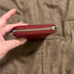 BVLGARI  long zip wallet maroon Photo 5