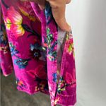 Anthropologie  Shania Velvet Floral Slip Dress in Violet Size Small‎ Photo 8