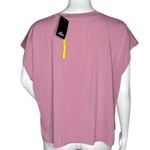 Crivit Shirt‎ Womens Large Pink Tie Front Casual Commute Workout Gym Athleisure Photo 3