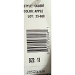 Bette&Court Apple Green Patchwork Capri Pants Size 18 NWT Resort Garden Print Photo 3