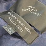 J.Crew  Cocoon Italian Wool Stadium Cloth Coat Nello Gori Royal Blue Size 6 Photo 4