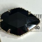 Kendra Scott  Corley Black and Gold Earrings Photo 6