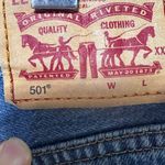 Levi's Distressed Denim Shorts Cit-Off Style Button Fly 32” Waist Photo 7