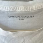 Spiritual Gangster NWT  The Light Jade Muscle Tank Be The Light Radiate Love Photo 2