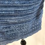 kim rogers blue loose knit cardigan sweater size XL Photo 1