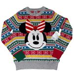 Disney NWT Store Minnie Mouse Holiday Sweater Christmas Women’s Xs Photo 1
