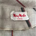 Vintage 70s Mary Martin Florida brown long sleeve tunic western maxi dress M Size M Photo 3