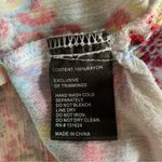 Caleoaa Womens Top Medium Embroidered Short Sleeve Boho Festival Ethnic Photo 5