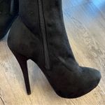 Liliana NWT Black Faux Suede Over The Knee Boots 7 Photo 13