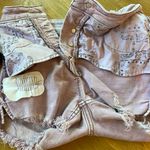 Free People Purple Jean Shorts Photo 3