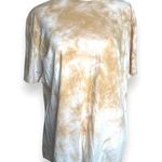 Ganni  t-shirt tie dye crystals writing on the back size large Photo 0