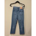 Moussy Vintage Cardeno Cropped Flared Jeans Size 27 Blue Photo 8