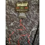 Designer original Studio Ho Ho Ho Christmas sweater vest Medium Blue Photo 2