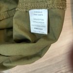 Love Tree Size Medium Olive colored lightweight jacket, with hood, zipper and button closure pit to pit is 18, length is 27 Photo 2