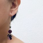 Handmade Crystallized Swarovski Elements Dangling Earrings Photo 6