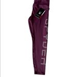 Spyder NWT  SPELL OUT HIGH WAISTED LEGGINGS PURPLE LARGE Photo 3