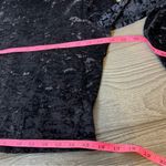 Lululemon all aligned mock neck top black crushed velvet Photo 3