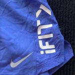 Nike Women's Hyper Royal Blue 2 in 1 Athletic Training Shorts Ifit Photo 4