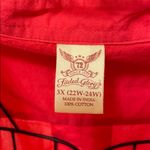 Faded Glory ❤️❤️❤️free w/purchase❤️❤️❤️Sleeveless Red Button-Up Top Photo 3