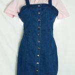 J for Justify Junior Size Small Denim Jumper Dress Photo 0