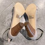 JustFab Sandals Masha Ankle Strap Block Heel Faux Suede Shoes Size 10 NEW Photo 6