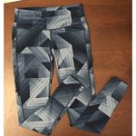 Athleta  Women's Blue Frost Chaturanga Geometric Yoga Leggings Size XS Athletic Photo 0