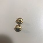 Trifari Vintage Elegant Crown  Classy Gold Tone Clip On Earrings Photo 1