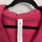 Lululemon BNWT  Scuba Full-Zip Hoodie Hot Pink Size 10 Photo 3