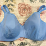 Cacique  Womens Lightly Lined Blue Bra Size 42DDD Full Coverage Comfort Photo 0