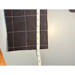 ZARA womens dress pants size 38 navy blue pattern full length Coolmax material Photo 8