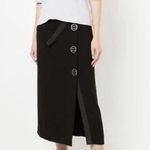 Dion Lee V-neck whitewash cutout back T-shirt top in muted pink size 4 small Photo 2