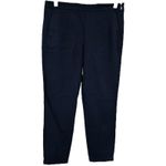 J.Crew  Martie Pants Bi-Stretch Pleated High Waist Trousers Crop Straight Black 4 Photo 1