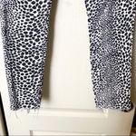RE/DONE Jeans HR Ankle Crop Stretch Spotted Animal Cheetah Worn White 23 GUC Photo 5