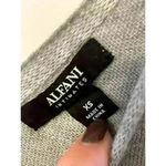 Alfani Womens knit Jumpsuit XS Gray Heathered Pockets Surplice Jogger Lounge Photo 2